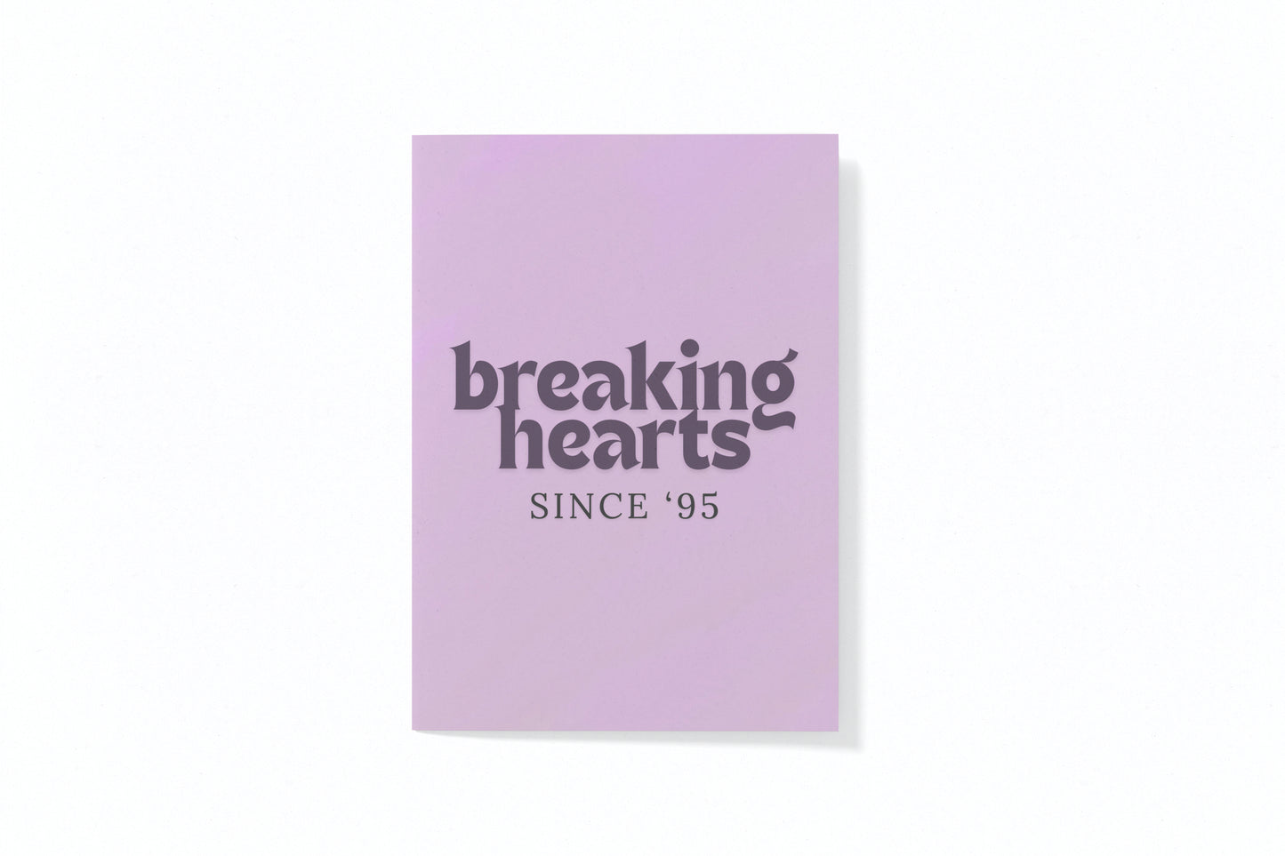Breaking Hearts Since [Your Year] - Personalised A5 Printable Birthday Card