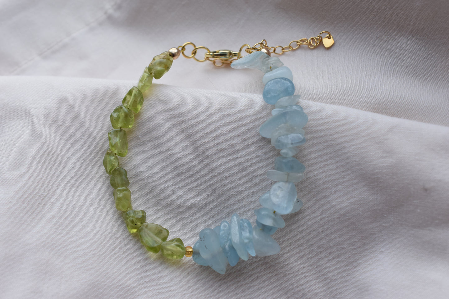 Two Birthstone Memorial Bracelet | Personalised Grief & Remembrance Jewellery