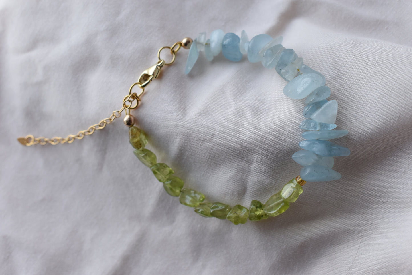 Two Birthstone Memorial Bracelet | Personalised Grief & Remembrance Jewellery