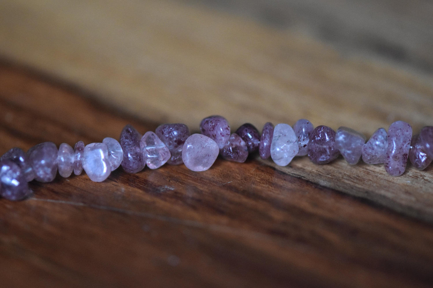 Strawberry Quartz & Freshwater Pearl Necklace - 15” Handmade Gemstone Jewellery