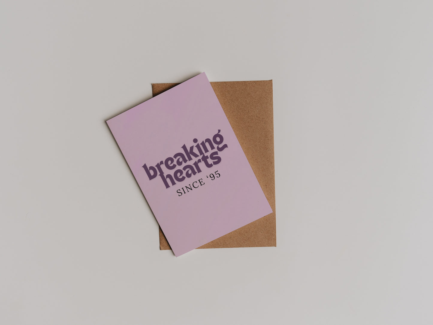 Breaking Hearts Since [Your Year] - Personalised A5 Printable Birthday Card