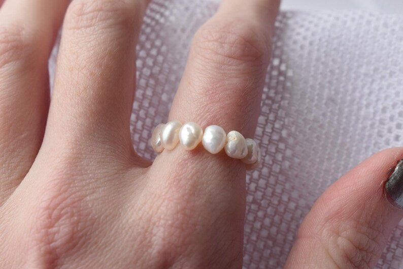 Freshwater Pearl Stretch Ring