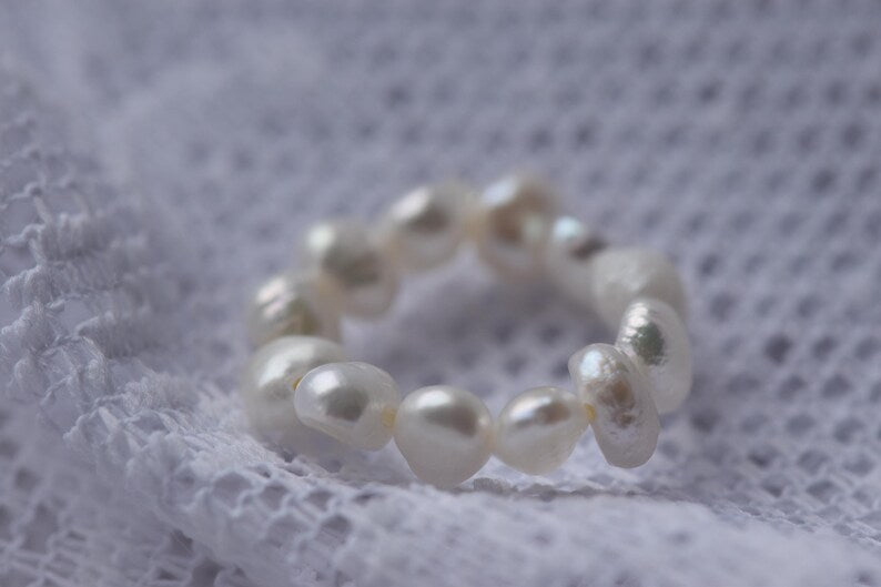 Freshwater Pearl Stretch Ring