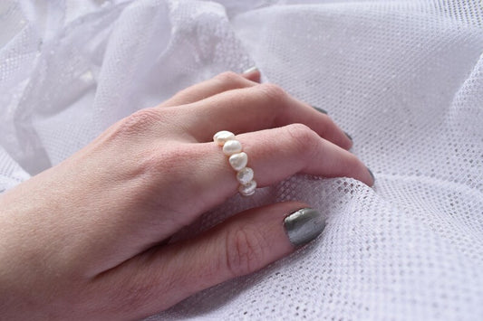 Freshwater Pearl Stretch Ring