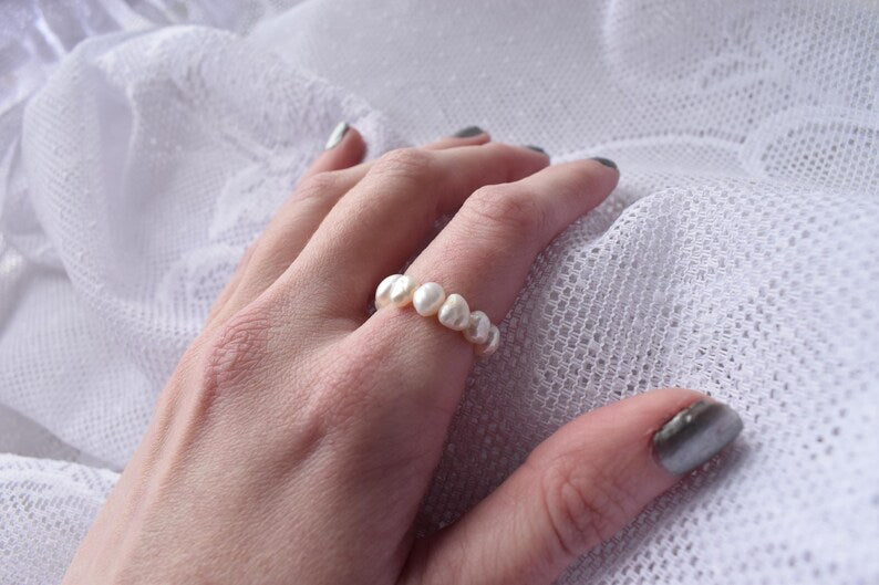 Freshwater Pearl Stretch Ring