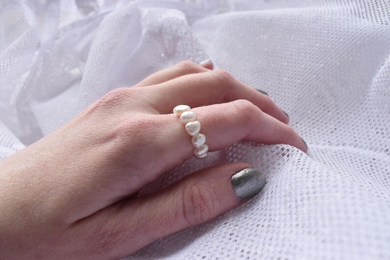Freshwater Pearl Stretch Ring