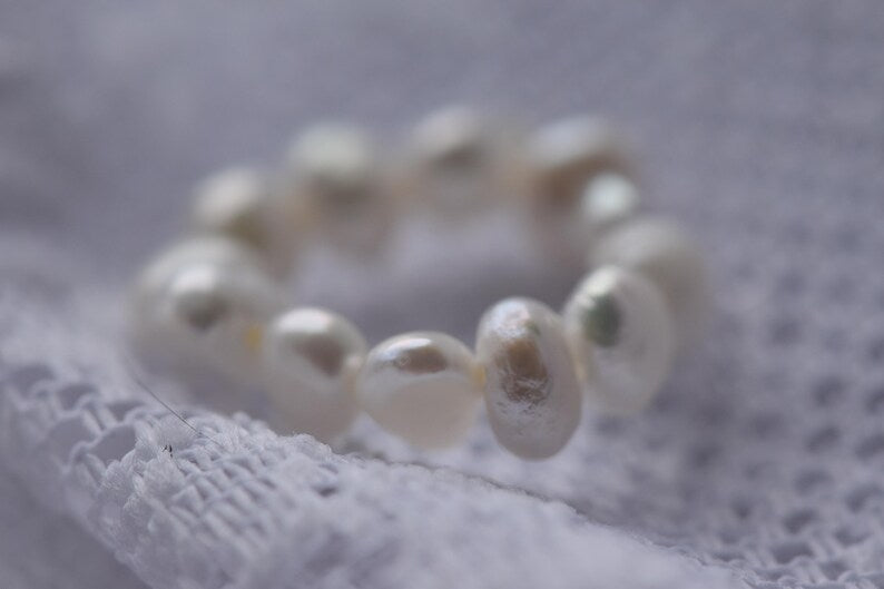 Freshwater Pearl Stretch Ring